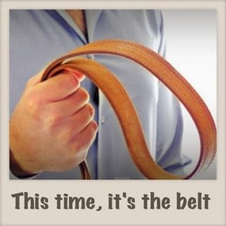 The belt saying